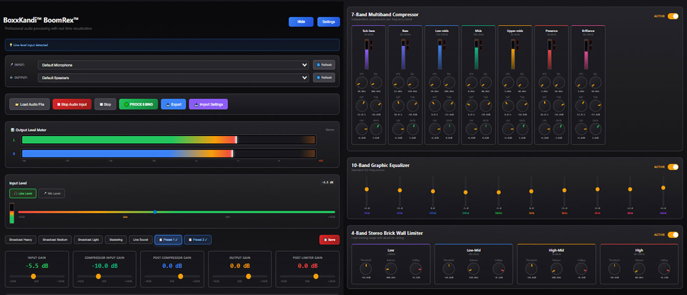 BoxKandi™ Broadcast Processor